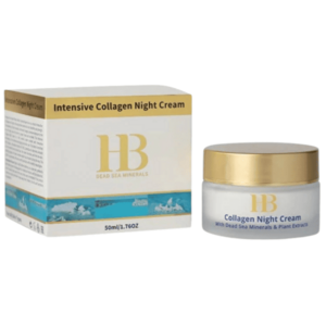 HB Dead Sea Minerals H&B Dead Sea Minerals - Intenzivní kolagenový noční krém s minerály z Mrtvého moře 50 ml obraz