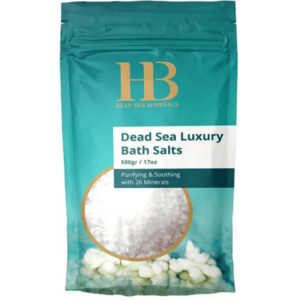 HB Dead Sea Minerals H&B Dead Sea Minerals – Luxusní sůl do koupele bílá přírodní 500 g obraz