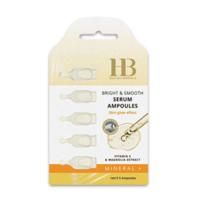 HB Dead Sea Minerals H&B Dead Sea Minerals - Rozjasňující A Vyhlazující Ampule S Vitamínem C, 1 ml x 5 ampulí obraz