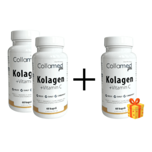 Medimes 2+1 ZDARMA Collamed Flex - Hovězí kolagen + vitamín C, 60 kapslí v 1 balení 2 balení: 2x60 obraz