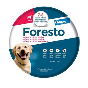 Foresto 4, 50 g + 2, 03 g obojek pro psy nad 8 kg 70 cm 1 ks obraz