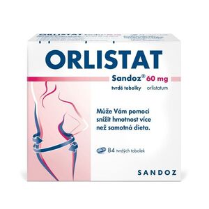 Orlistat Sandoz 60 mg 84 tobolek obraz