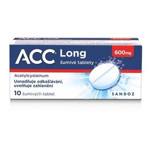 ACC LONG 600 mg 10 šumivých tablet obraz