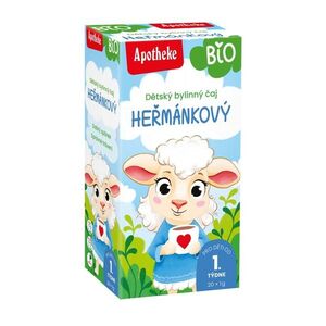 Apotheke BIO Dětský čaj heřmánkový nálevové sáčky 20x1 g obraz