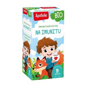 Apotheke BIO Dětský čaj na imunitu nálevové sáčky 20x1, 5 g obraz