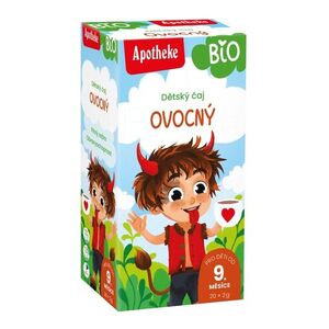 Apotheke BIO Dětský čaj ovocný nálevové sáčky 20x 2 g obraz