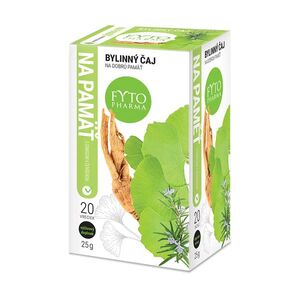 Fytopharma Bylinný čaj na dobrou paměť 20x1, 25 g obraz