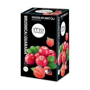 Fytopharma Ovocno-bylinný čaj brusinka & guarana 20x2 g obraz
