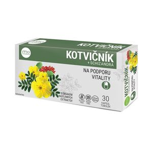 Fytopharma Kotvičník + Schizandra tobolky na podporu vitality 30 ks obraz