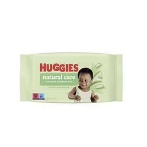 Huggies Natural Care vlhčené ubrousky 56 ks obraz