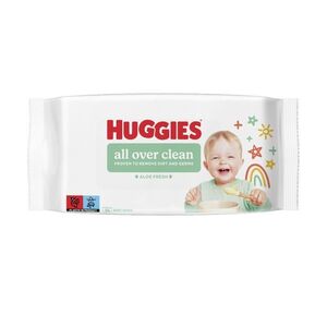 Huggies Single All Over Clean vlhčené ubrousky 56 ks obraz