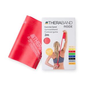 Thera-Band Posilovací guma středně silná 2 m červená obraz