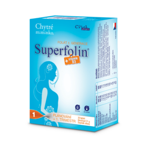 Chytré miminko Superfolin 1 PLAN 30 kapslí obraz