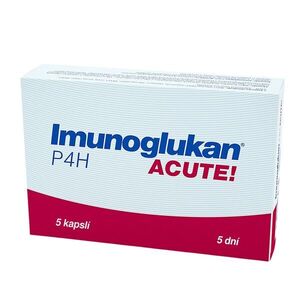Imunoglukan P4H ACUTE! 5 kapslí obraz