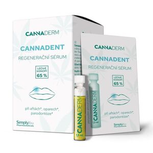Cannaderm Cannadent regenerační sérum 10x1, 5 ml obraz