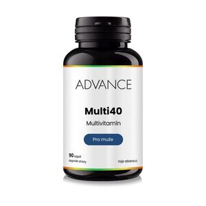 ADVANCE Multi40 multivitamín pro muže 90 kapslí obraz