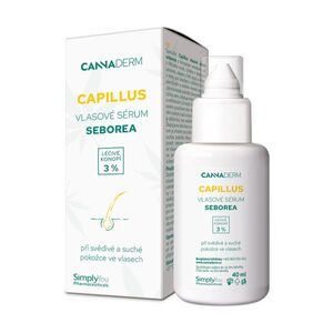 Cannaderm Capillus Vlasové sérum seborea 40 ml obraz