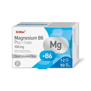 Dr. Max Magnesium B6 Premium 100 mg 50 tablet obraz