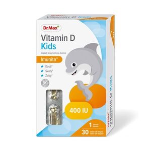 Dr. Max Vitamin D3 Kids 30 kapslí obraz