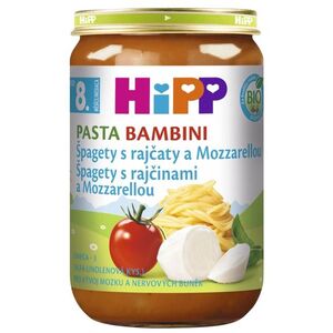 Hipp BIO Pasta Bambini Rajčata se špagetami a mozarellou 220 g obraz