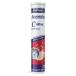 MedPharma Vitamin C 600 mg + Acerola 20 šumivých tablet obraz