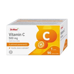 Dr. Max Vitamin C 500 mg 90 žvýkacích tablet obraz