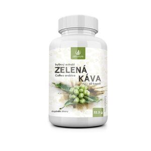 Allnature Zelená káva bylinný extrakt 60 kapslí obraz