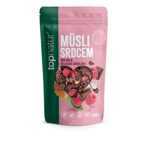 Topnatur Müsli srdcem Malina&Belgická čokoláda 250 g obraz