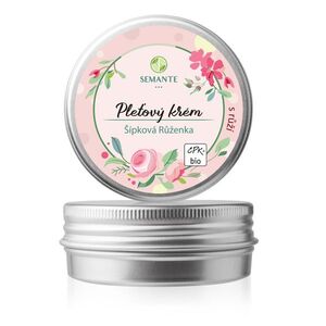 Semante Hydratační pleťový krém s růží Šípková Růženka BIO 50 ml obraz