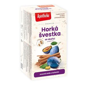 Apotheke Horká švestka se skořicí nálevové sáčky 20x2 g obraz