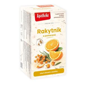 Apotheke Rakytník a pomeranč nálevové sáčky 20x2 g obraz