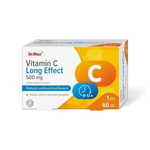 Dr. Max Vitamin C Long Effect 500 mg 60 kapslí obraz