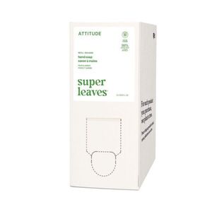 ATTITUDE Super leaves Mýdlo na ruce olivové listy vůně hruška a amber náhradní kanystr 2 l obraz