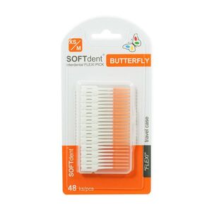 SOFTdent Butterfly FLEXI PICK dentální párátka 48 ks obraz