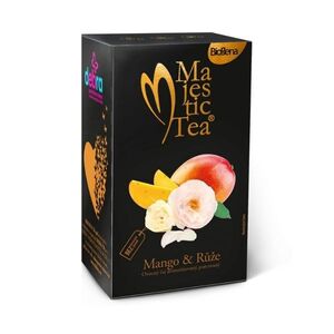 Biogena Majestic Tea Mango & Růže porcovaný čaj 20x2, 5 g obraz