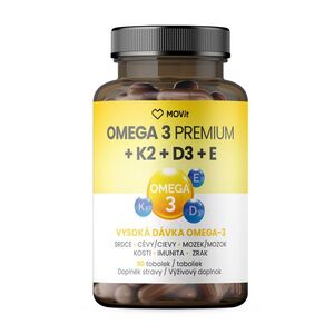 MOVit Energy Omega 3 Premium + K2 + D3 + E 90 tobolek obraz