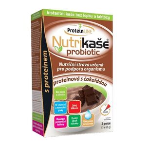 Nutrikaše probiotic proteinová s čokoládou 3x60 g obraz