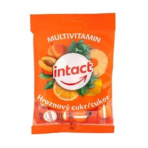 Intact Hroznový cukr MULTIVITAMIN pastilky 75 g obraz
