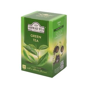 Ahmad Tea Green tea porcovaný čaj 20x2 g obraz