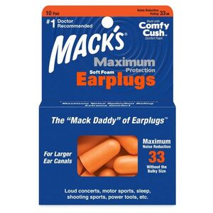 MACKS Maximum Protection špunty do uší 10 párů obraz