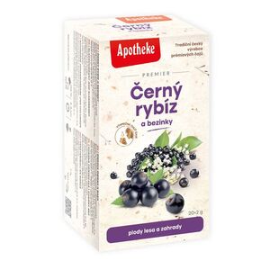 Apotheke Černý rybíz a bezinky nálevové sáčky 20x2 g obraz