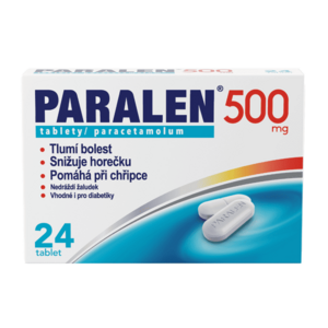 Paralen 500 mg 24 tablet obraz