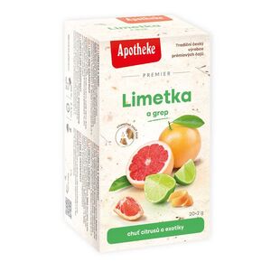 Apotheke Limetka a grep čaj nálevové sáčky 20x2 g obraz