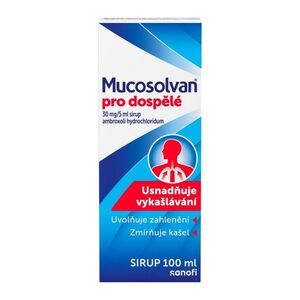 Mucosolvan pro dospělé sirup 100 ml obraz