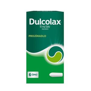 Dulcolax 10 mg 6 čípků obraz