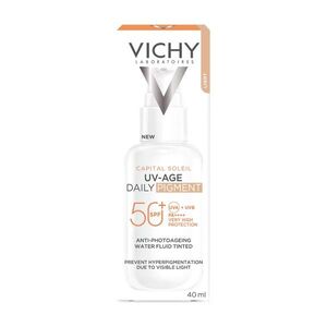 Vichy Capital Soleil UV-AGE Daily Tónovaný fluid SPF50+ 40 ml obraz