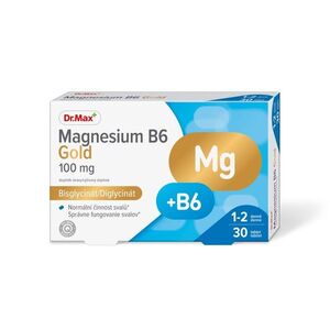 Dr. Max Magnesium B6 Gold 100 mg 30 tablet obraz