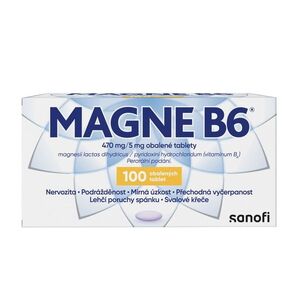 Magne B6 470 mg/5 mg 100 tablet obraz