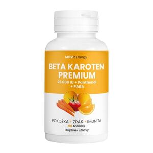 MOVit Energy Beta karoten 25 000 IU + Panthenol + PABA 90 tobolek obraz