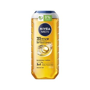Nivea Men Active Energy 3v1 sprchový gel 250 ml obraz